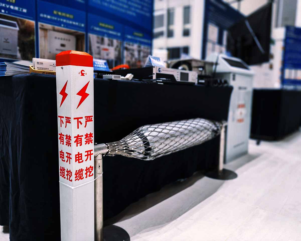 数字赋能石化电缆运维，合乐HL8智能青岛展会获瞩目-展台产品