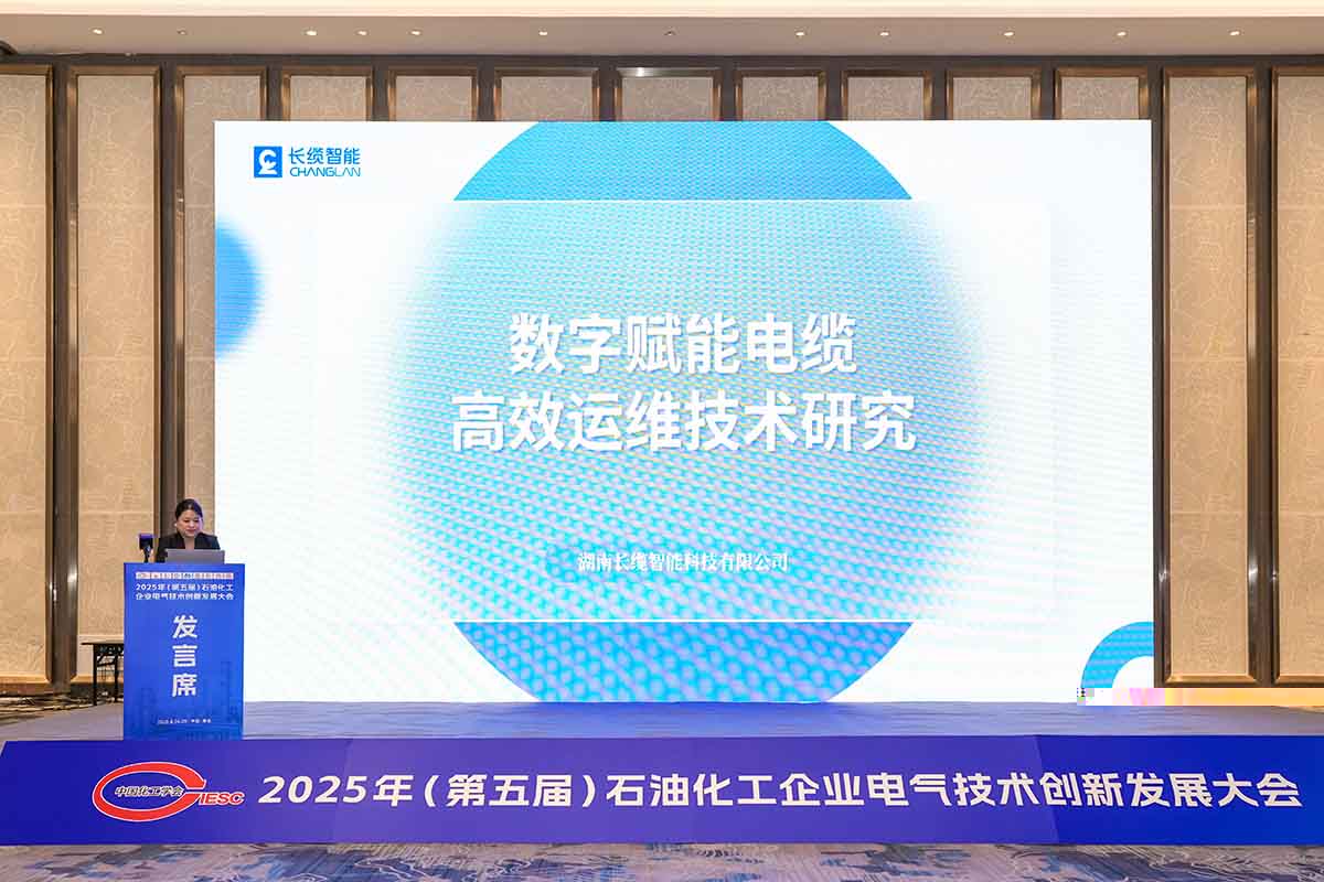 数字赋能石化电缆运维，合乐HL8智能青岛展会获瞩目-论坛